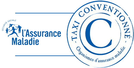 logo officiel de taxi conventionné de l'assurance maladie